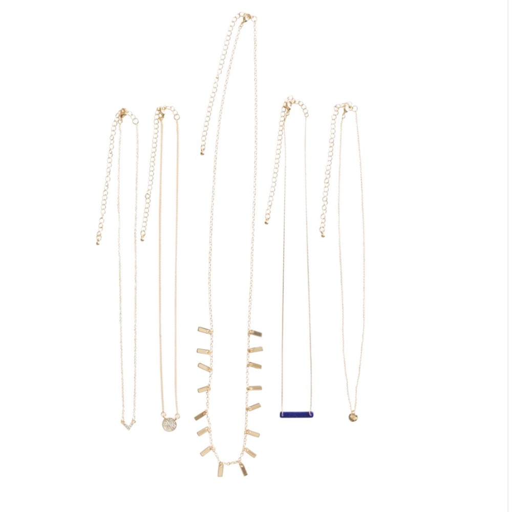 KEVIA Frederick Five Piece Necklace Set